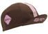 Cappellino Vintage Marrone Rosa